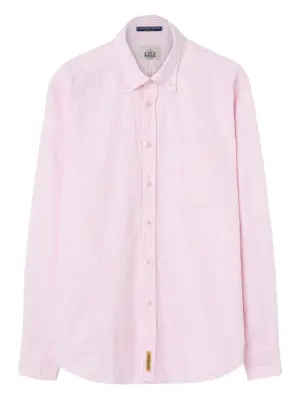 Полосатая рубашка с длинными рукавами