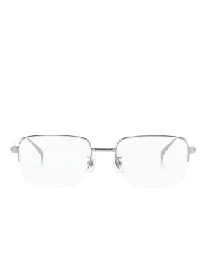 Очки в прямоугольной оправе