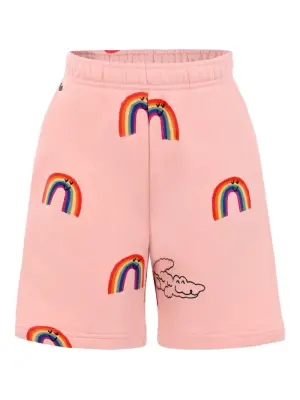 ^ шорты с принтом