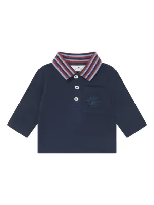 Рубашка поло с декором Pegaso