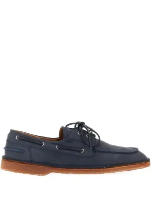 Топсайдеры на шнуровке