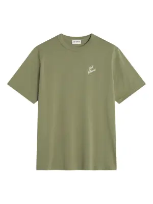 Футболка с вышитым логотипом