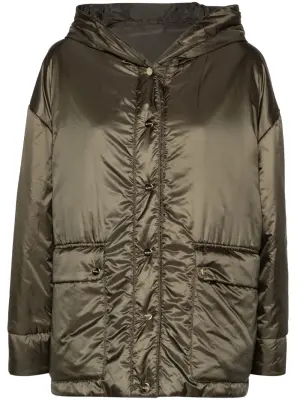 Пуховик Greenmo с капюшоном