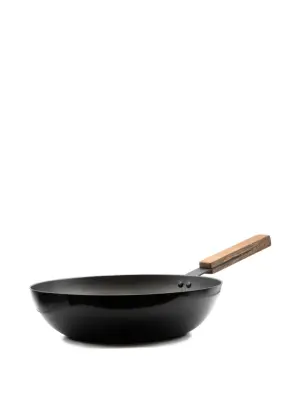 Wooden-handle wok (32cm)
