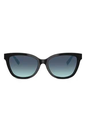 солнцезащитные очки в оправе 'кошачий глаз'