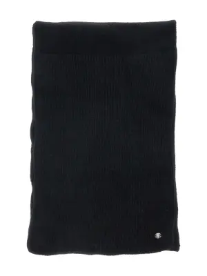 Шарф Reese в рубчик с подвеской-логотипом