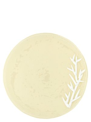 Дизайнерская стеклянная тарелка ⌀ 28 см