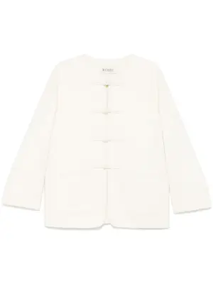 Жакет с плетеной отделкой