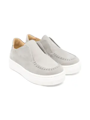 Лоферы с квадратным носком