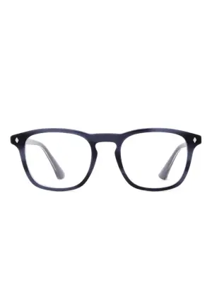 Очки в квадратной оправе