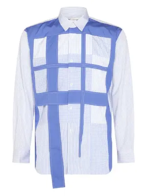 Рубашка в технике пэчворк