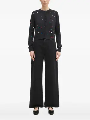 Кардиган в горох