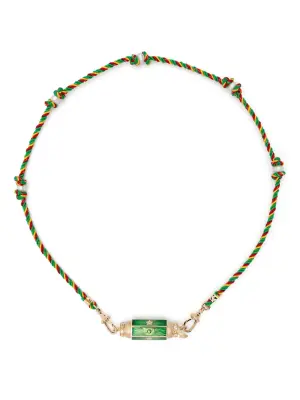 Колье Baby Locket из желтого золота с бриллиантами