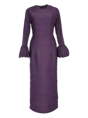 Макси-платье Talia с воланами на манжетах