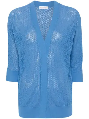 Кардиган рыхлой вязки