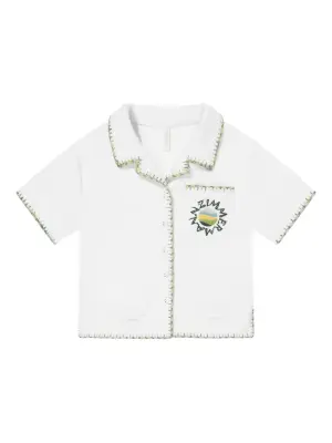 Рубашка поло с вышивкой
