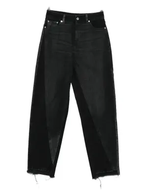 Джинсы с нашивкой-логотипом