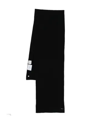 Шарф в рубчик