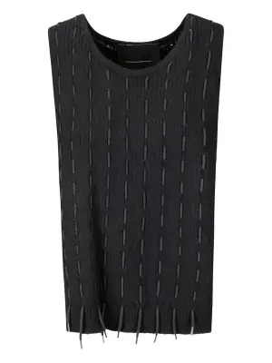 шерстяной топ