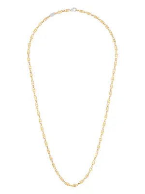 Колье из желтого и белого золота