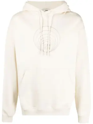 Худи из органического хлопка с вышитым логотипом