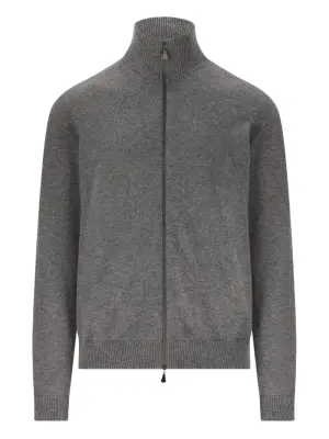 Кашемировый кардиган на молнии