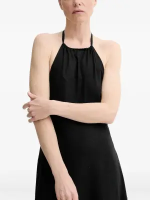 Платье миди GZizza с вырезом халтер