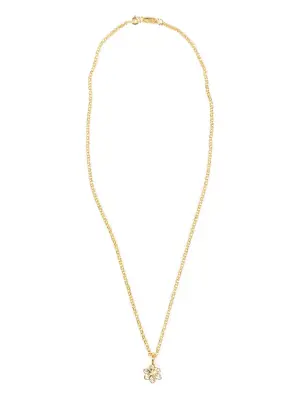 Колье с цветочным декором