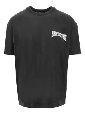 Футболка с принтом логотипа