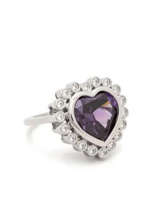 Серебряное кольцо Heart