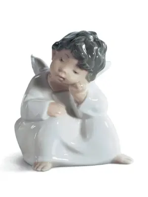 Фигурка «Маленький ангел в медитации»