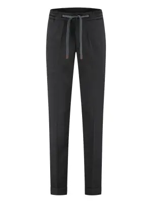 Шерстяные брюки на кулиске