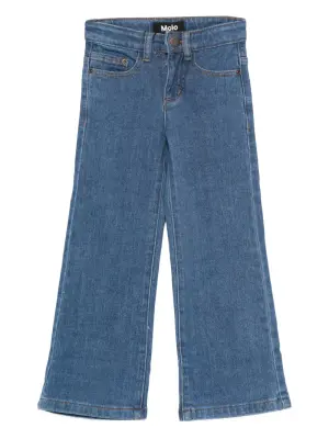 Джинсы с застежкой на пуговицах