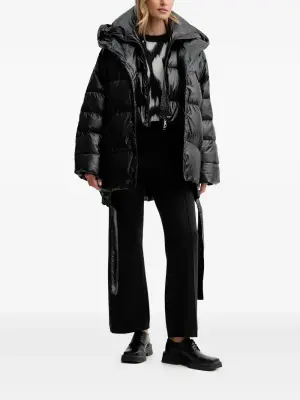 Куртка с капюшоном и поясом