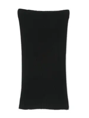 Шарф-снуд в рубчик