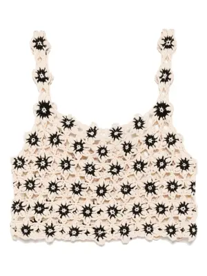 Топ Luminary Lily в технике кроше