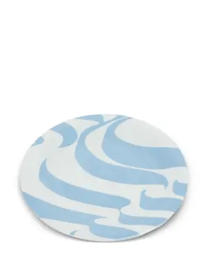 Набор из четырех тарелок в стиле колор-блок