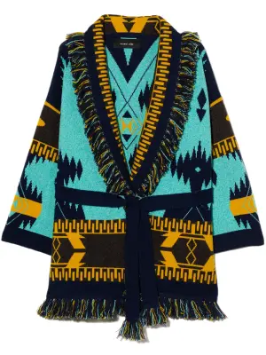 Кардиган с поясом