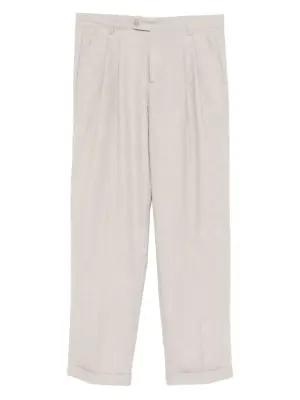 Брюки со складками