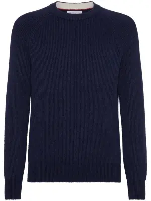 Джемпер в рубчик