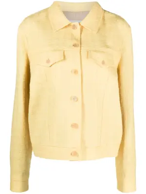 Куртка-рубашка с отложным воротником