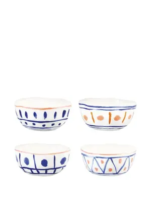 Набор Lemon Moroccan из четырех глубоких тарелок