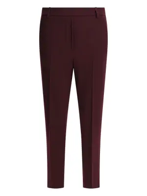 Зауженные брюки с эластичным поясом