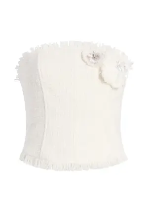 Топ Henriette с цветочными оборками