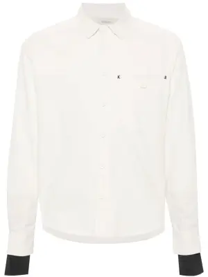 Рубашка с узором в елочку