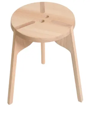 Деревянный табурет Tattoo