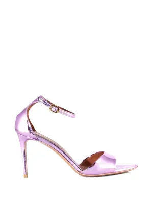 Металлические босоножки на каблуке Aida