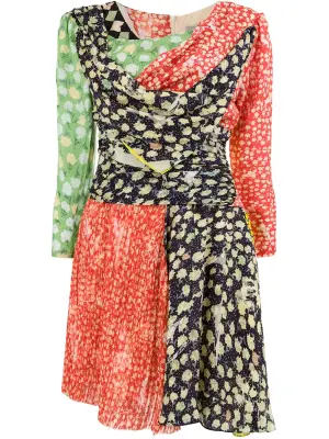 Короткое платье с принтом