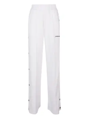 Хлопковые спортивные брюки с пуговицами