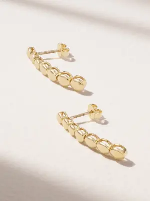 Серьги из золота 18 карат